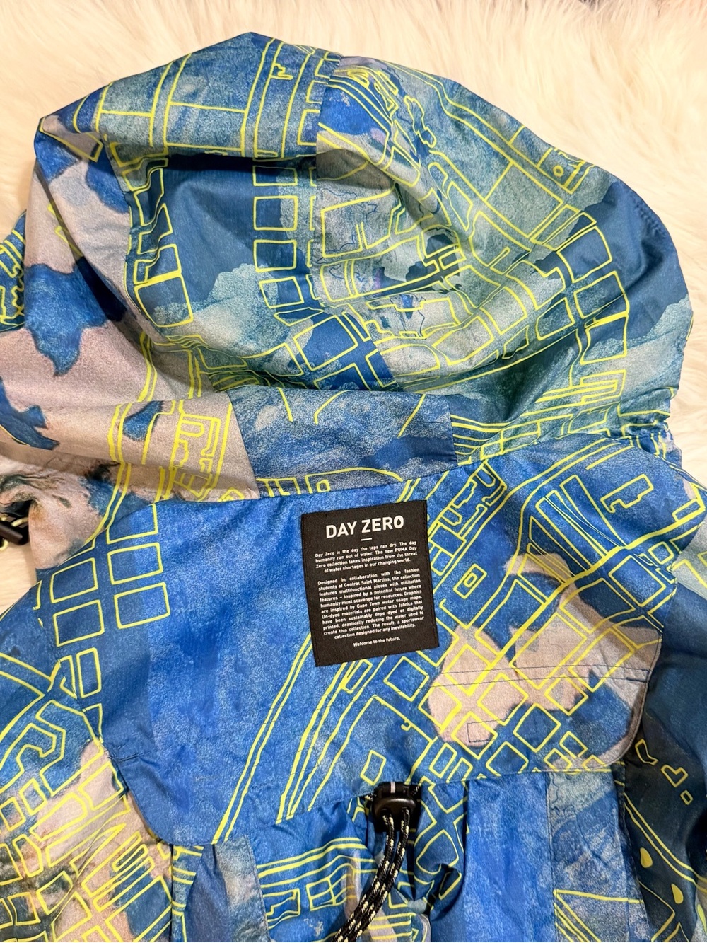 PUMA x Central Saint Martins Day Zero Cropped AOP Jacket XS - Picture 11 of 15
